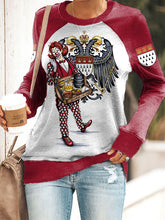 Damen Sweatshirt mit Raglan ärmeln Kölner Karneval